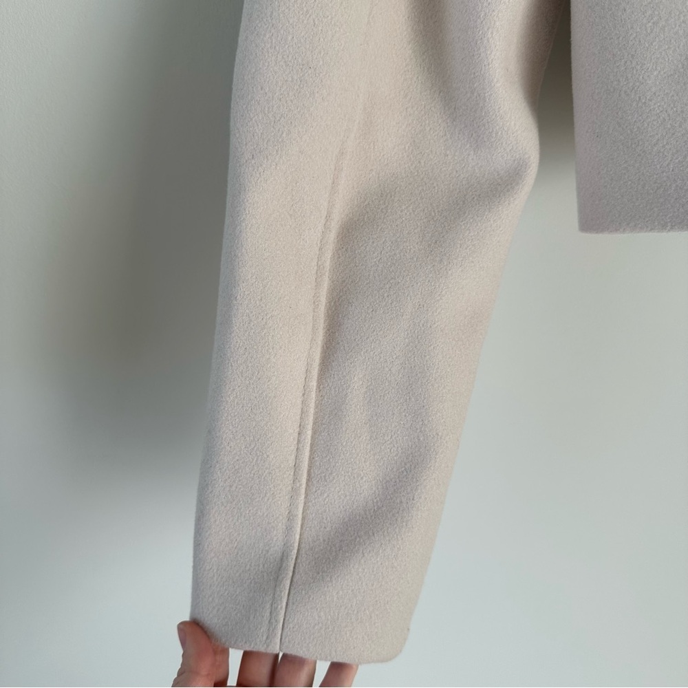 Ci Sono Tan Jacket Gold Cropped Utility Coat Outerwear Layer Cream Size Medium - Picture 6 of 10